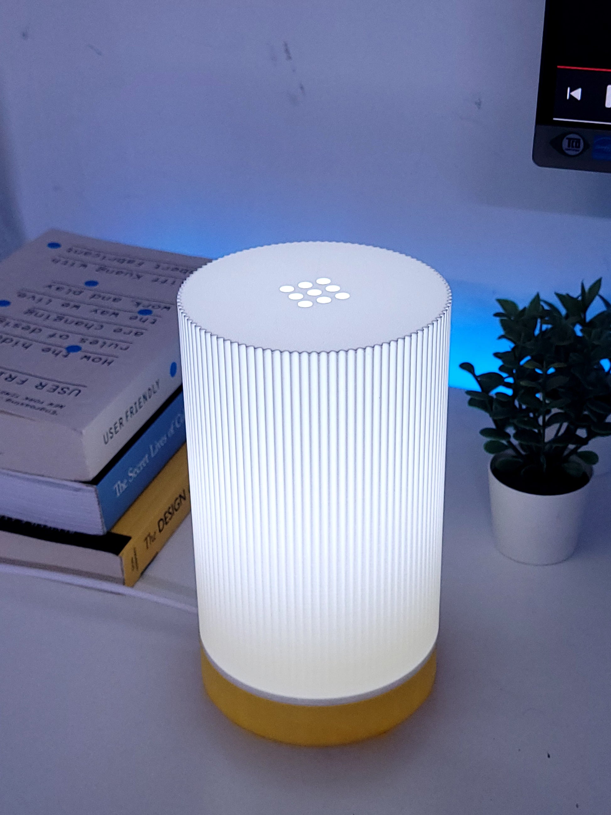 SOL Desk Lamp - Modern 3D Printed Ambient Lamp for Desk & Home Decor | Grido