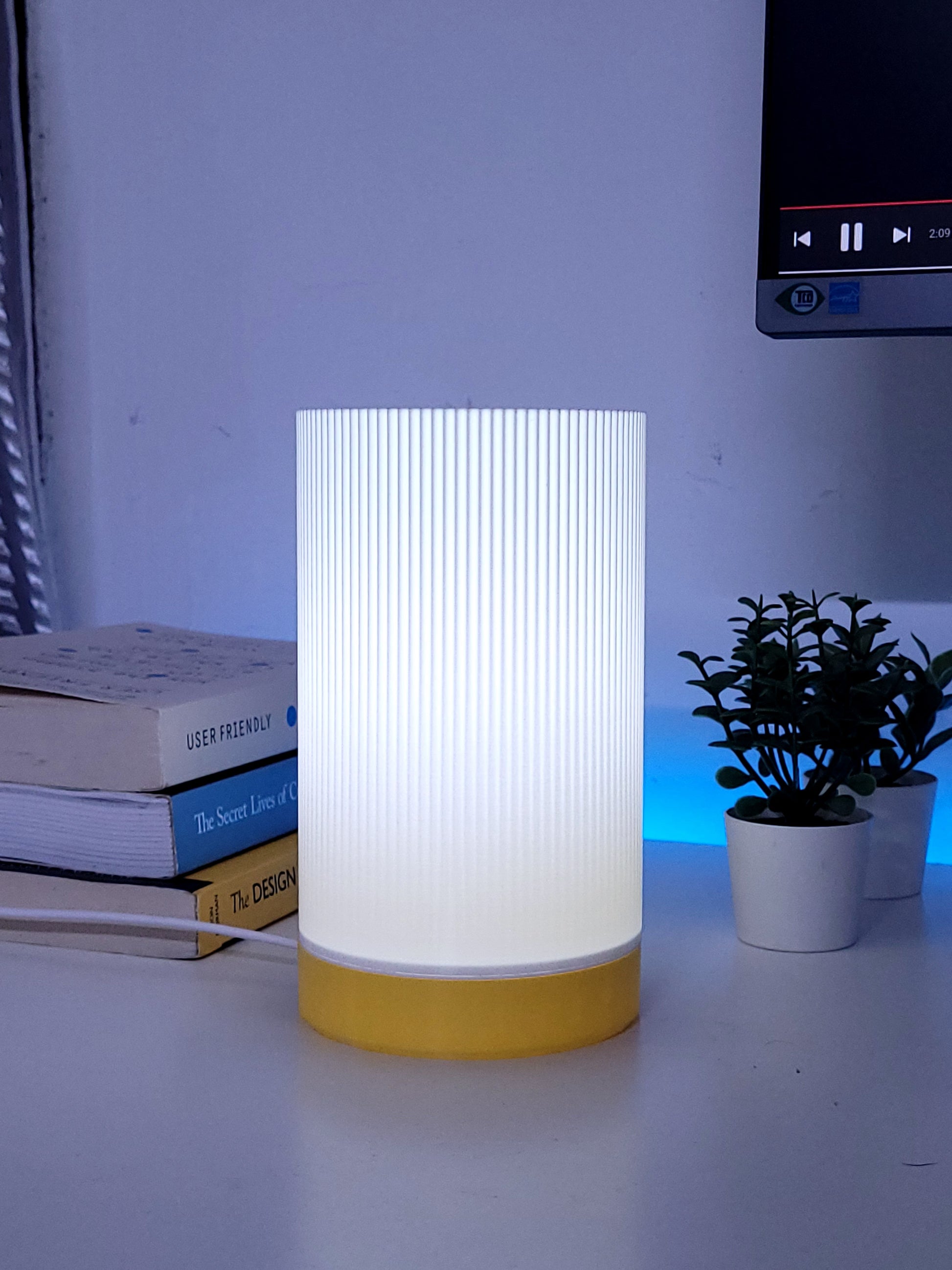 SOL Desk Lamp - Modern 3D Printed Ambient Lamp for Desk & Home Decor | Grido
