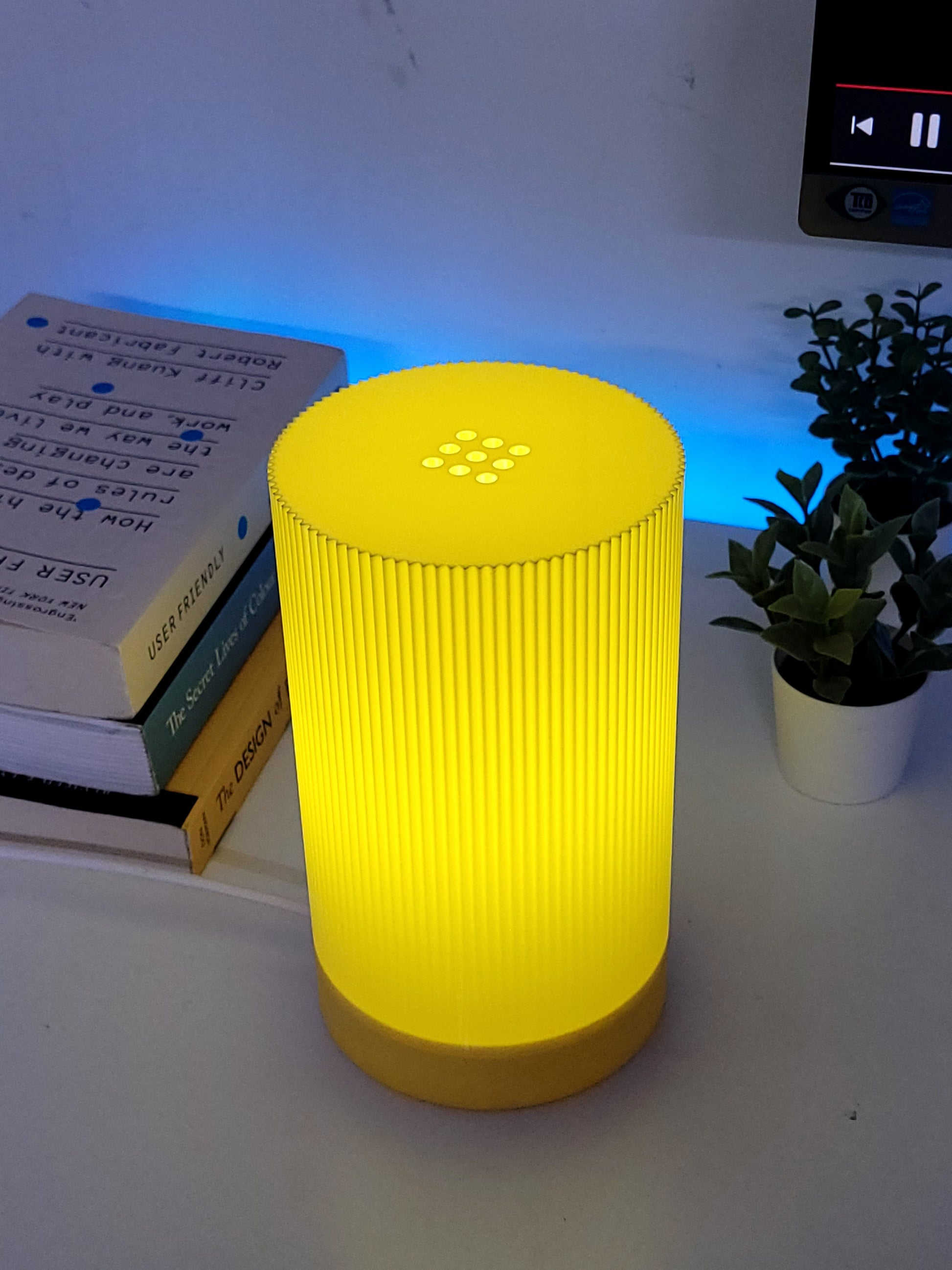 SOL Desk Lamp - Modern 3D Printed Ambient Lamp for Desk & Home Decor | Grido