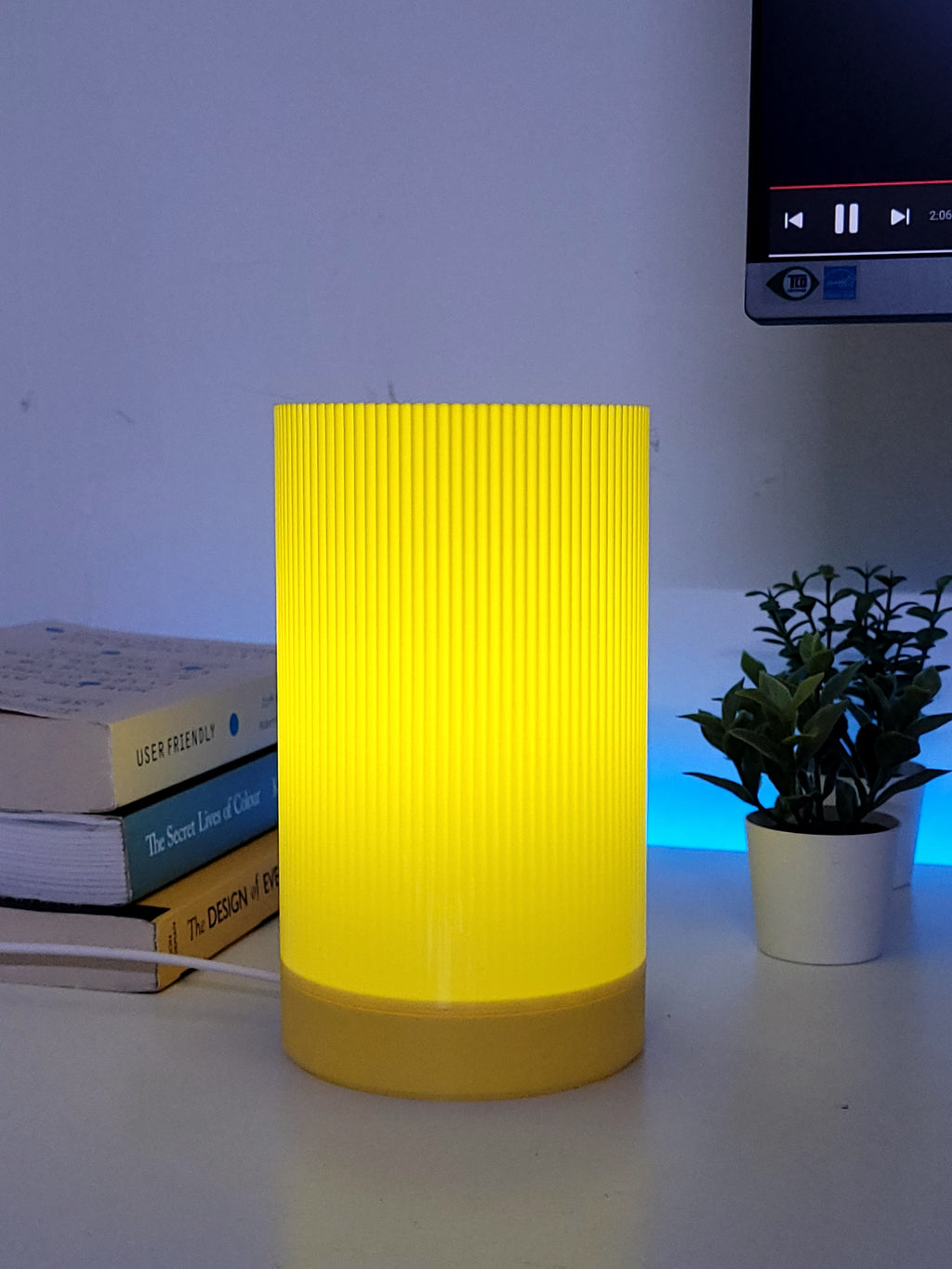 SOL Desk Lamp - Modern 3D Printed Ambient Lamp for Desk & Home Decor | Grido