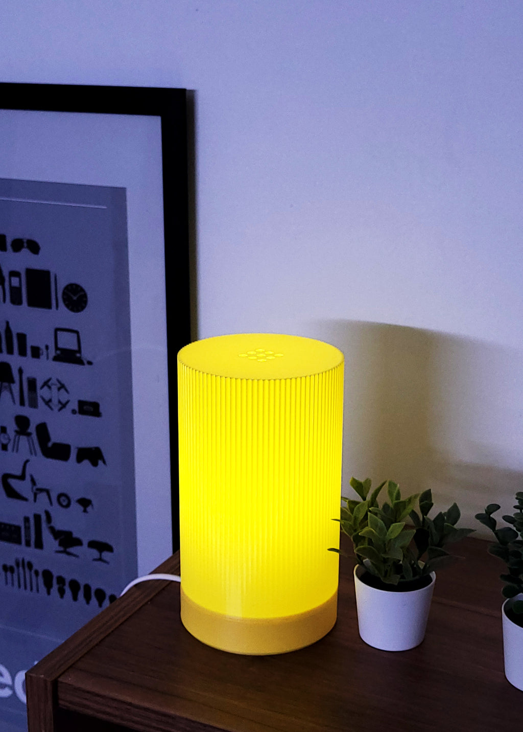 SOL Desk Lamp - Modern 3D Printed Ambient Lamp for Desk & Home Decor | Grido
